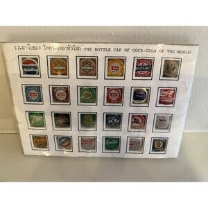 The Bottle Cap Of Coca-Cola Of The World Collection Soda Pop
